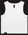 Generation Earth - Logo Organic Rib Crop (Women)