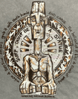 Hidden Fury - Statue Stone Wash Tee (Men)
