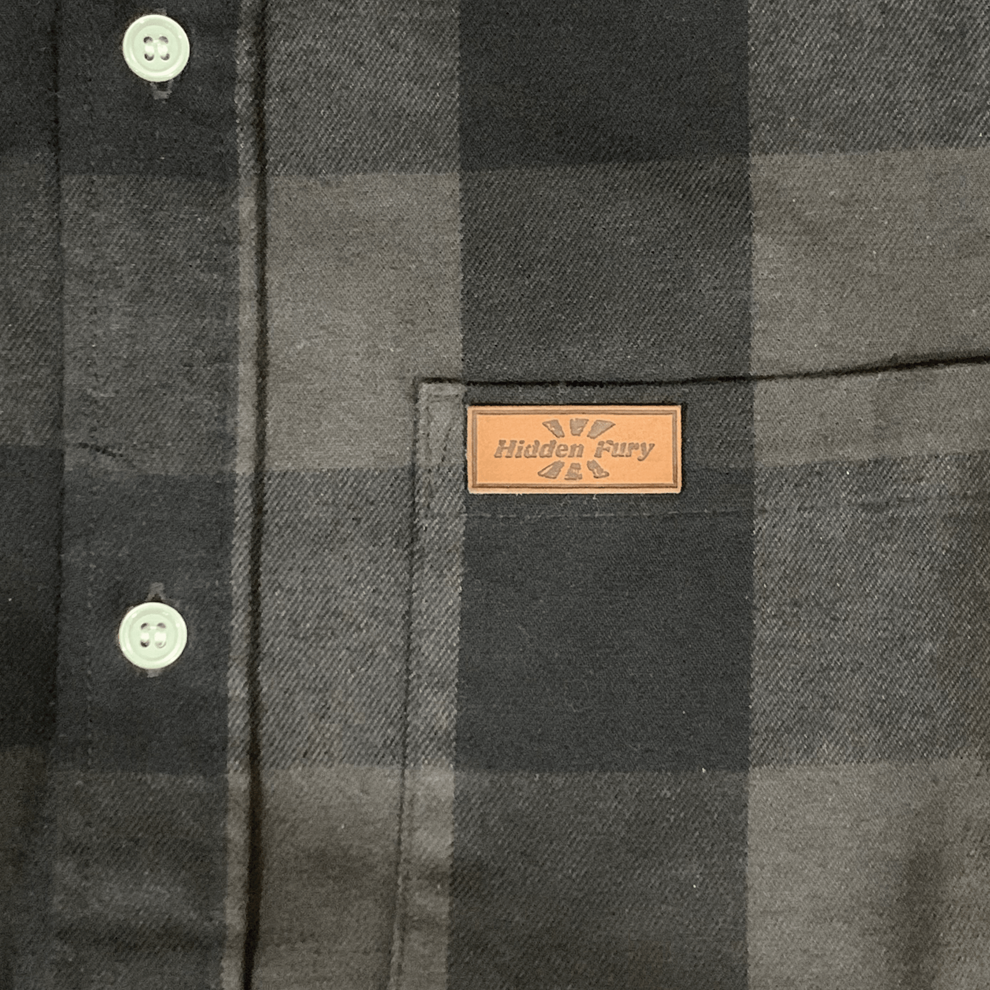 Hidden Fury - Logo Check Shirt (Men)