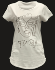 Hidden Fury - Face Stroke Scoop Tee (Women)