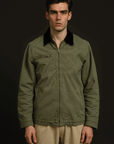 Hidden Fury - Canvas Cord Collar Jacket (Men)