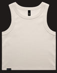 Generation Earth - Logo Organic Rib Crop (Women)