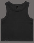 Generation Earth - Logo Organic Rib Crop (Women)