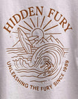 Hidden Fury - Ocean Spirit Relax Crop Tee (Women)