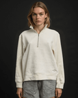 Hidden Fury - Logo Half Zip Crew (Women)