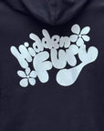 Hidden Fury - Bubble Flowers Hood (Youth & Kids)