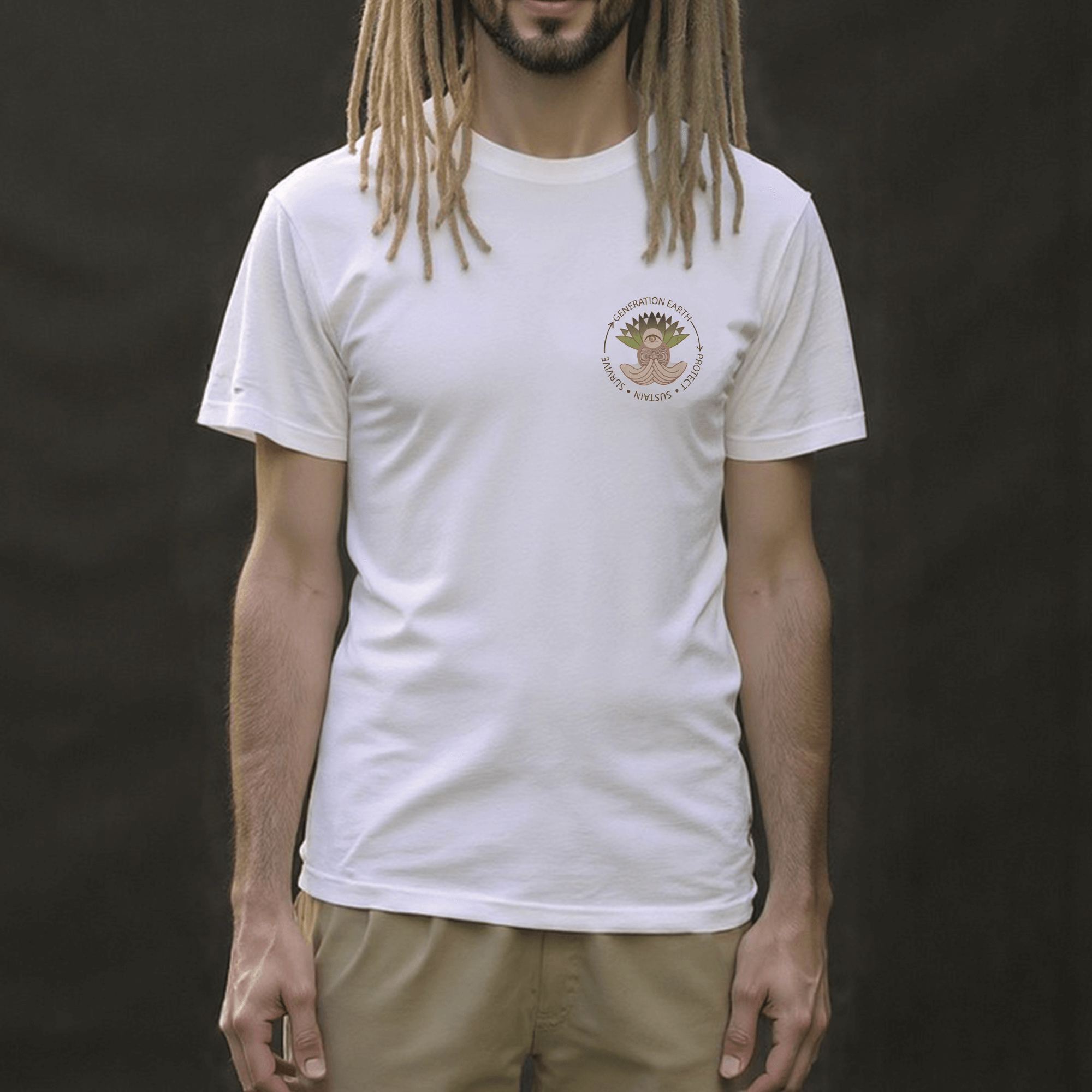 Generation Earth - All Seeing Eye Organic Core Tee (Men)