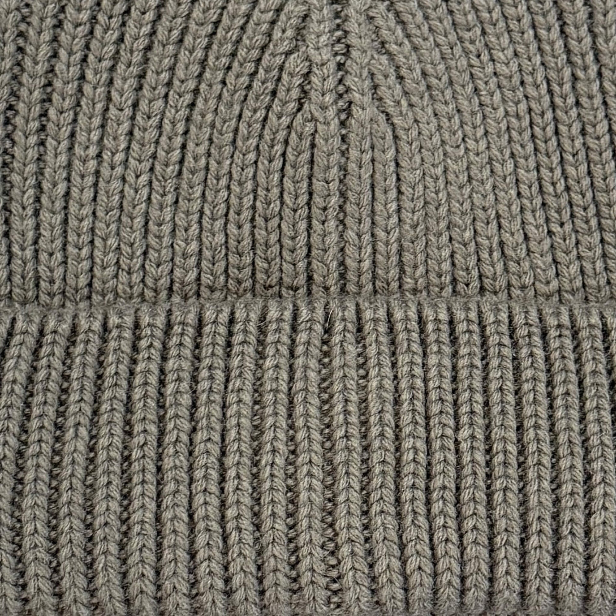Hidden Fury - Ribbed Wool Blend Beanie
