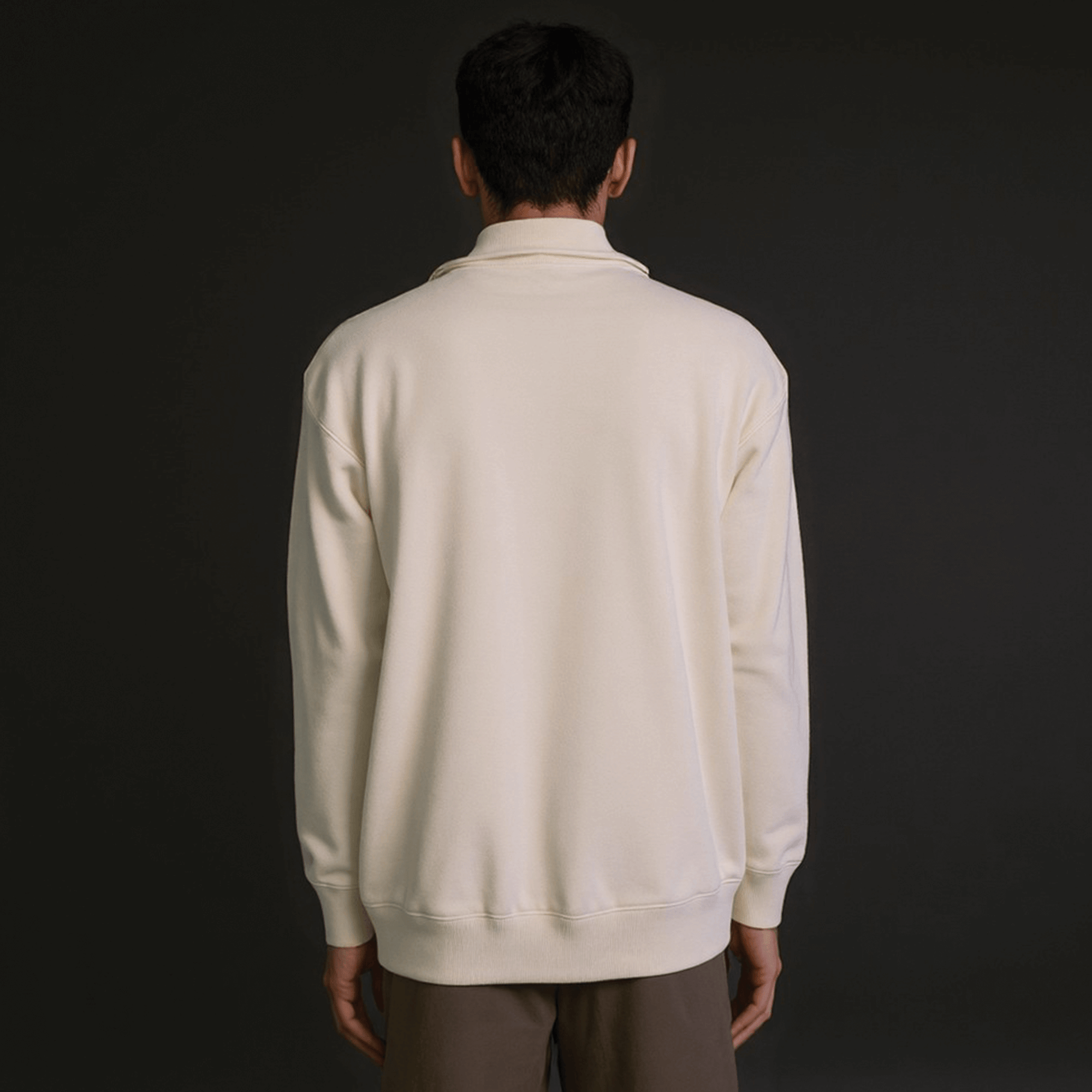 Hidden Fury - Logo Half Zip Crew (Men)