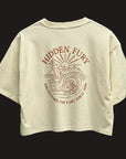 Hidden Fury - Ocean Spirit Relax Crop Tee (Women)