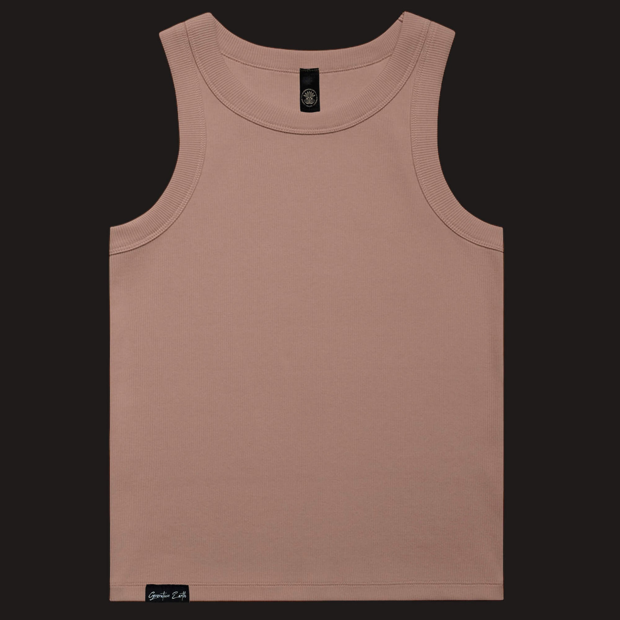 Generation Earth - Logo Organic Rib Tank (Women)