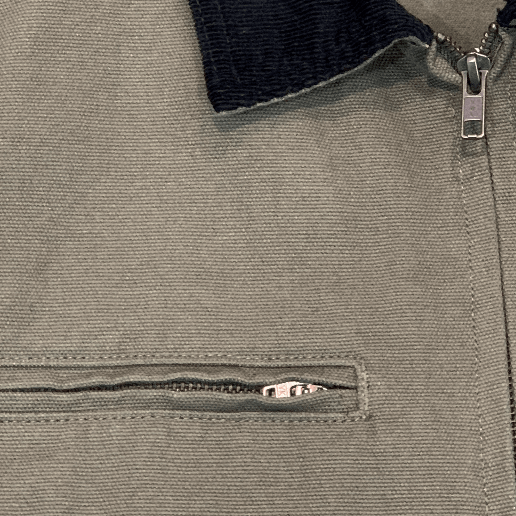 Hidden Fury - Canvas Cord Collar Jacket (Men)