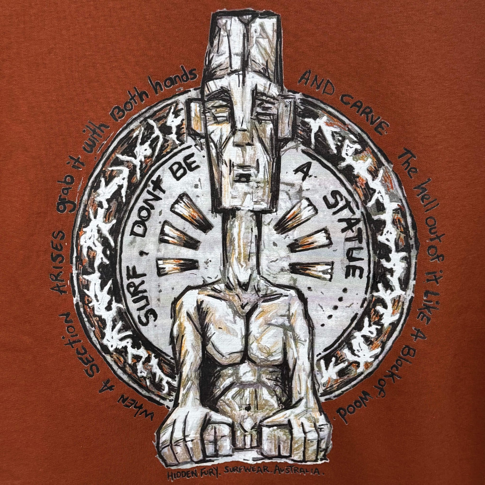 Hidden Fury - Statue Relax Crew (Men)