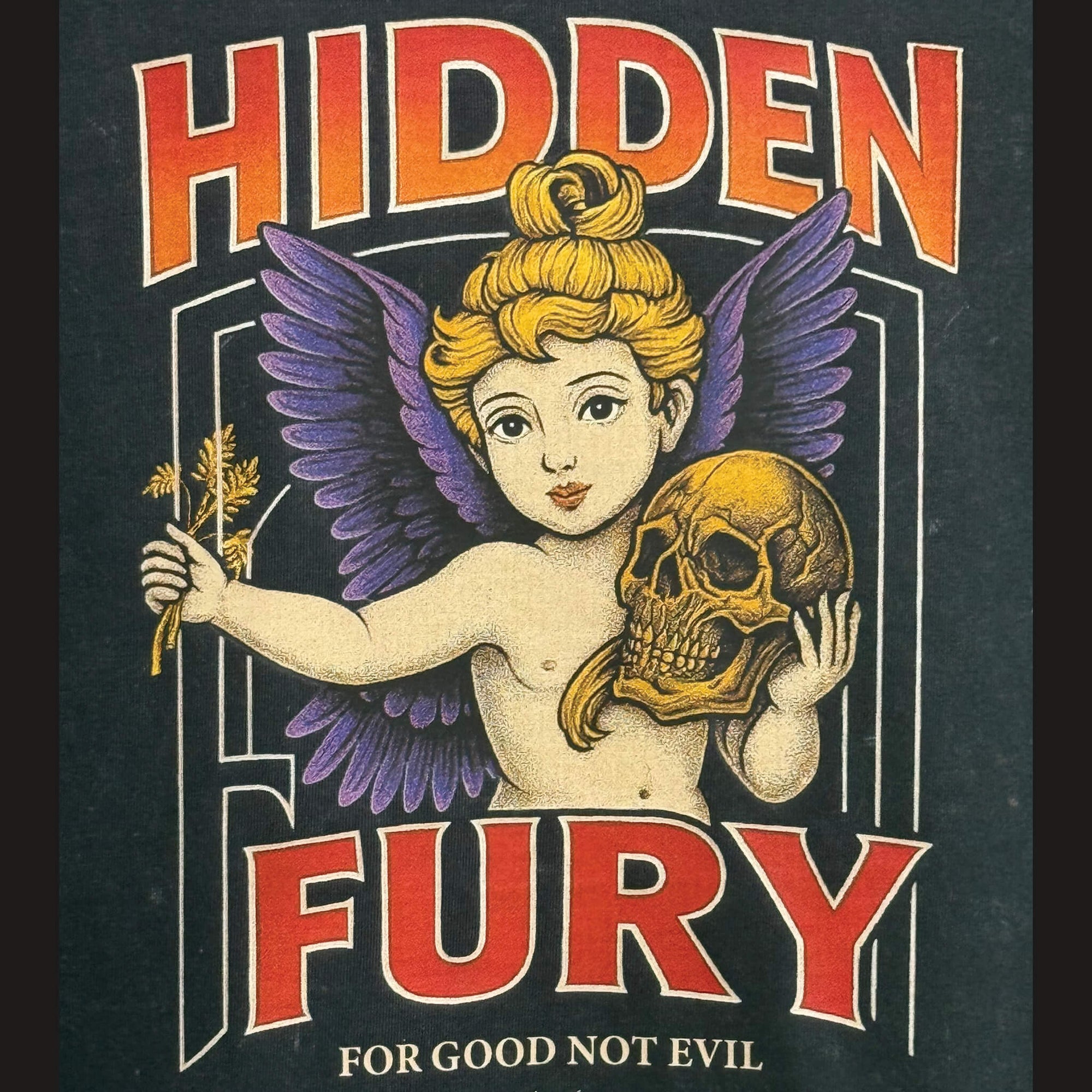 Hidden Fury - Grace &amp; Fury Heavy Stone Wash Tee (Men)