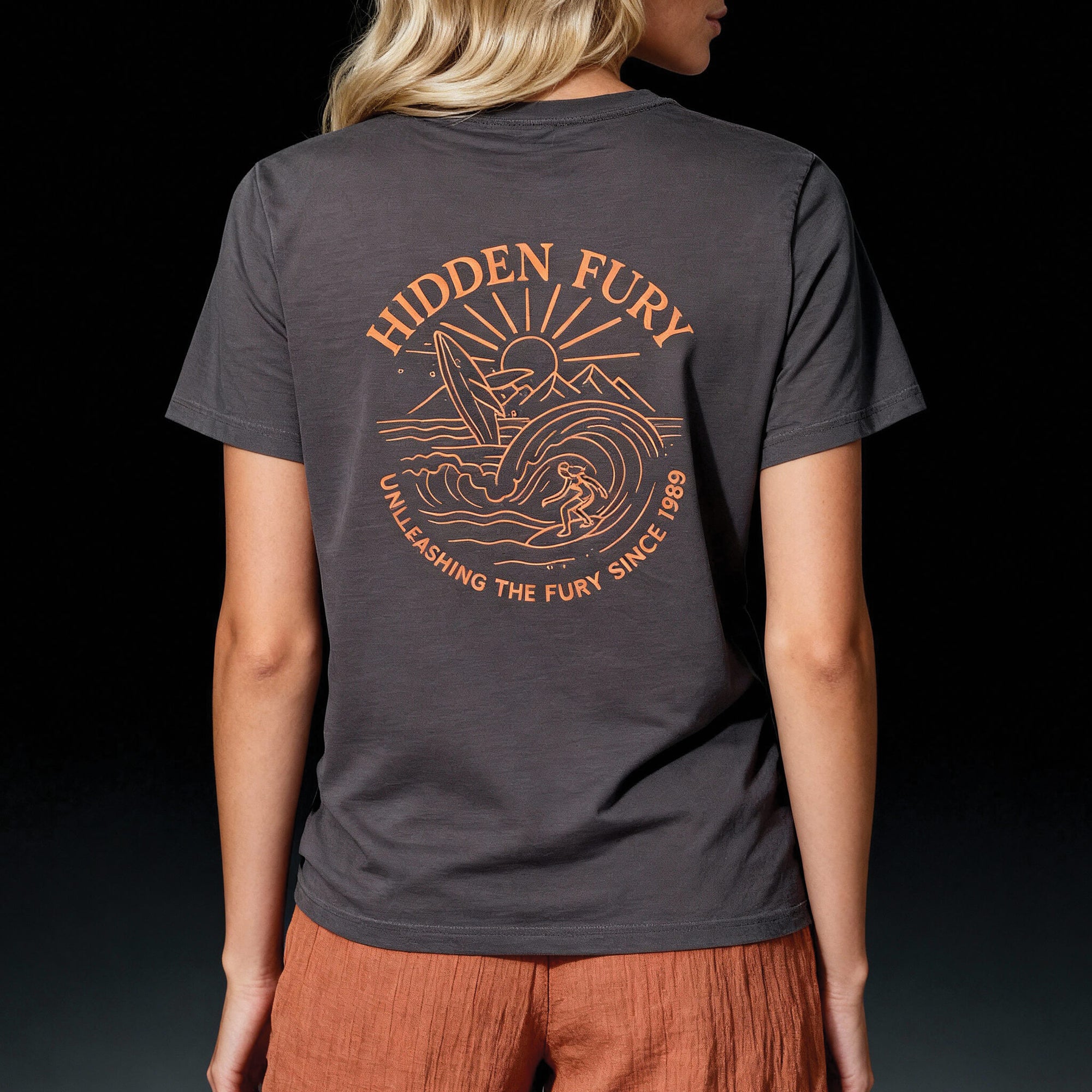 Hidden Fury - Ocean Spirit Faded Tee (Women)