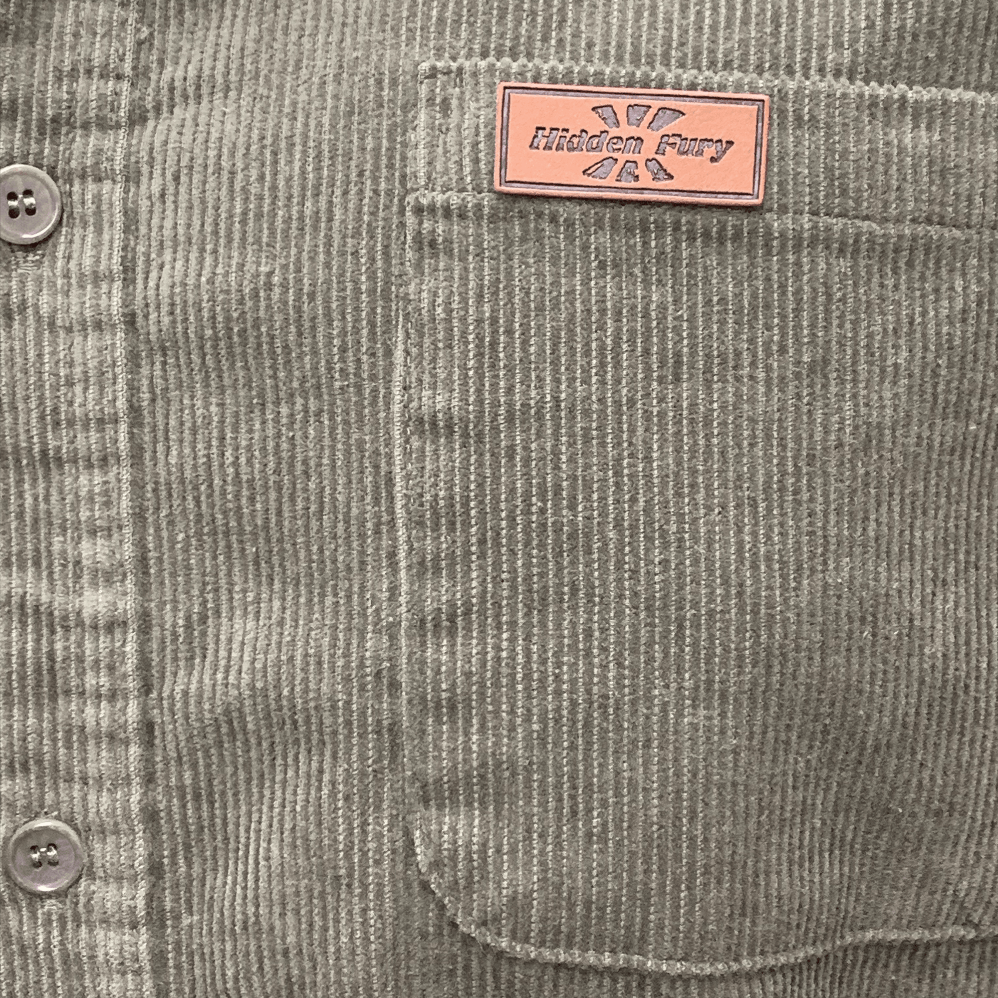 Hidden Fury - Logo Cord Shirt (Men)