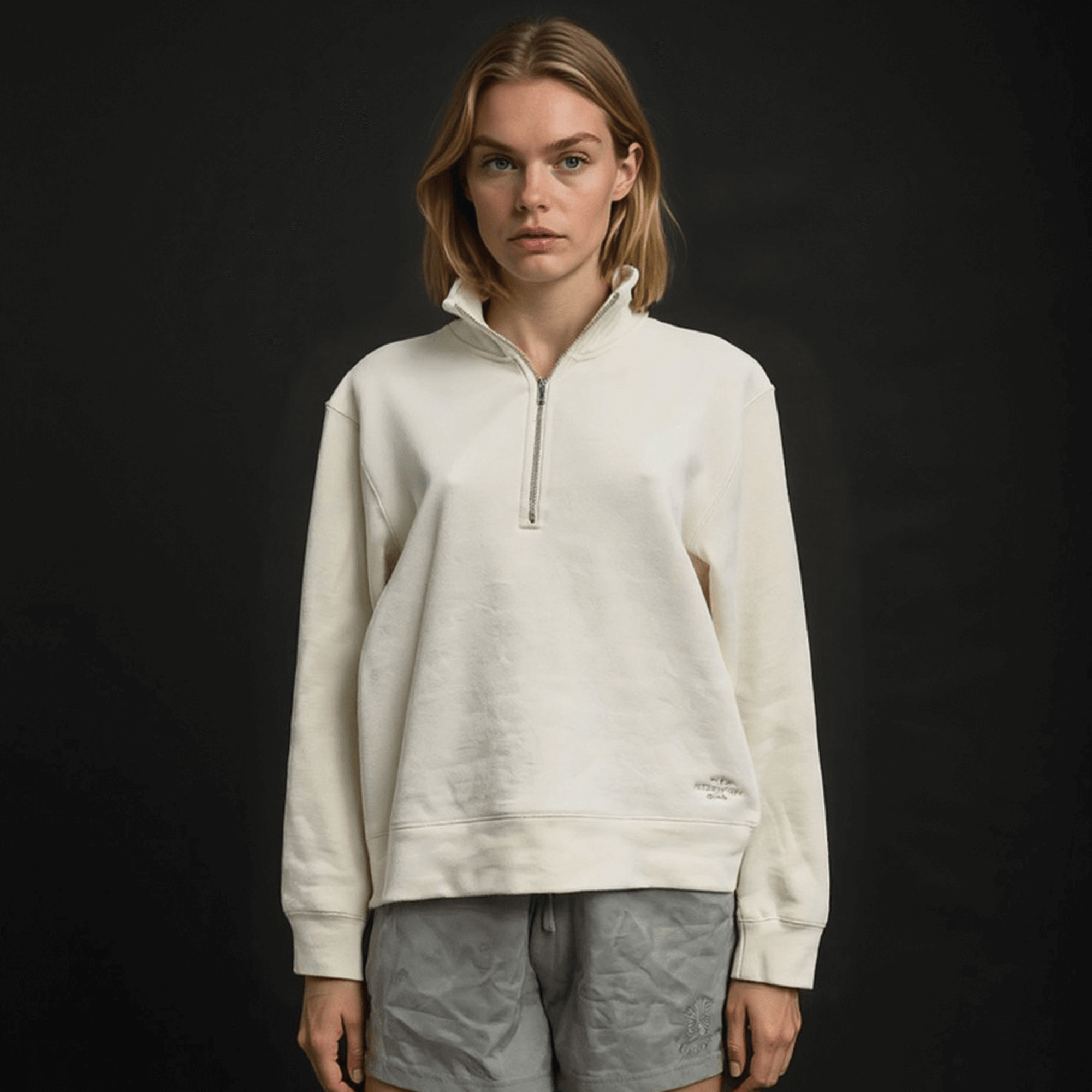 Hidden Fury - Half Zip Crew (Women)
