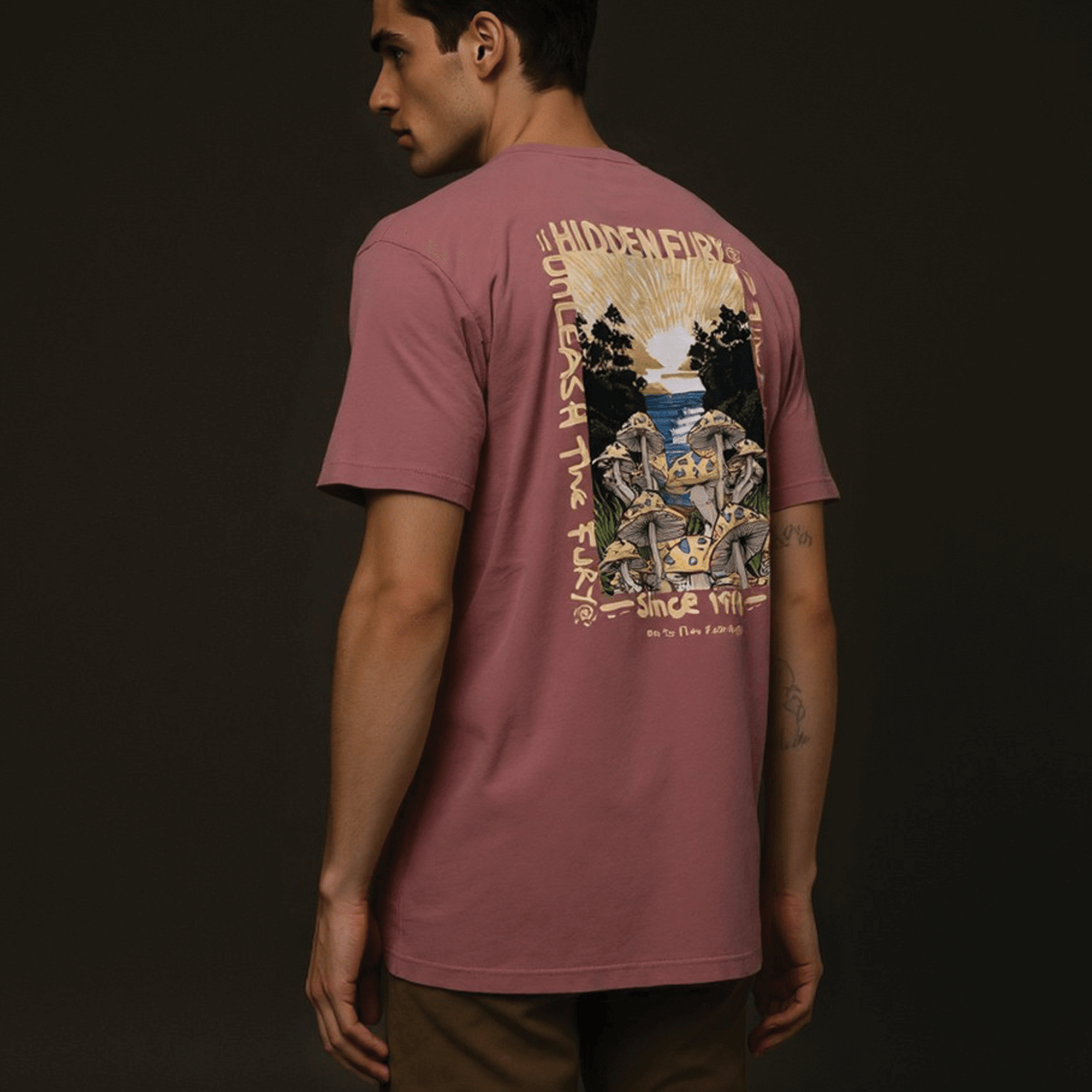 Hidden Fury - Ode To The Froth Gods Faded Tee (Men)