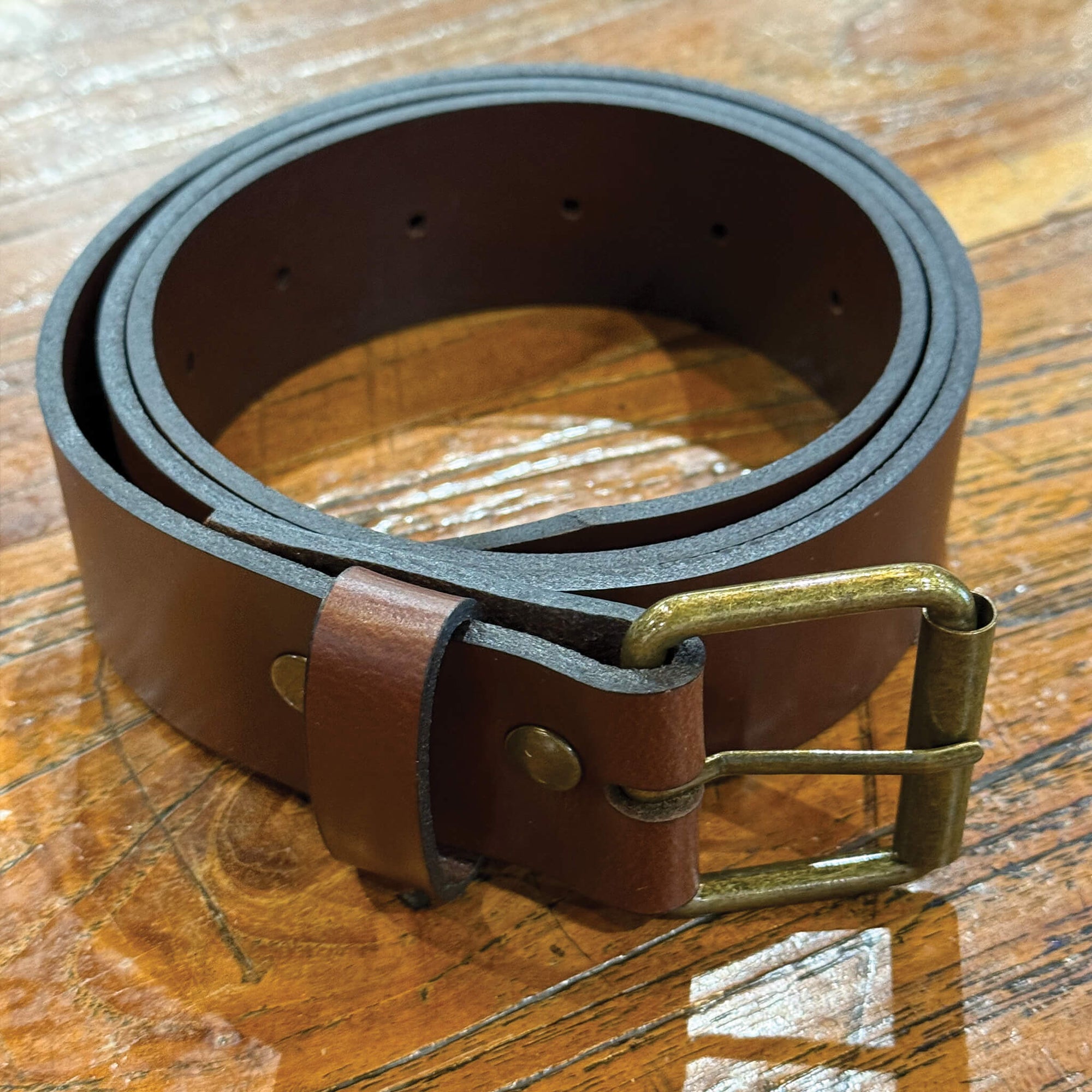 Hidden Fury - Leather Belt