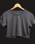 Hidden Fury - Stealth Faded Crop Tee (Women)